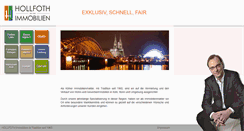 Desktop Screenshot of hollfoth-immobilien.de